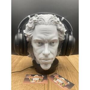 Kirk Hammett Headset Bust - Metallica Band Headphone Stand - PC Gaming Gift